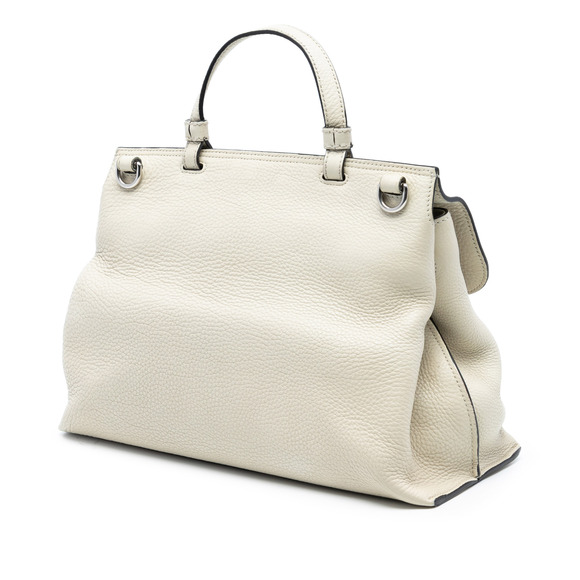 Pre-Loved Gucci Medium Leather Bamboo Daily Satchel - Picture 2 of 7